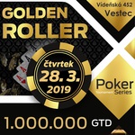 Vestec: O milion také v březnu! Další Golden Roller odehraje 28. března