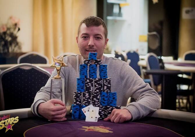 RebuyStars: Trofej z MČR High Rolleru odváží do Irska Dino Sabatini