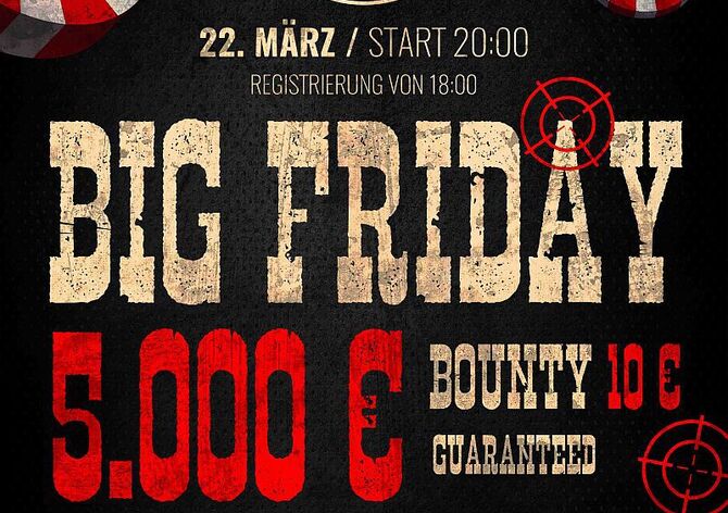 Cínovec: 5.000€ GTD – v pátek opět největší garance v ústeckém kraji v Casino Imperial Zinnwald!