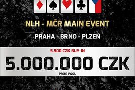 Rebuy Stars: 5.000.000 Kč MČR Main Event si zahrajete v Praze, Brně i Plzni