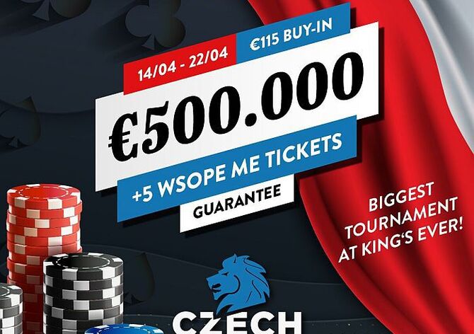 Turnaj roku! Czech Poker Masters za €22 o garantovaných €551.750!