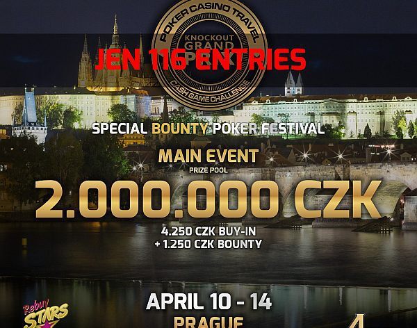 Main Event PCT: KO Grand Prix o 2M hlásí jen 116 entries! Na Savarinu zbývají dva flighty!