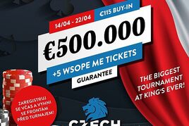 Rekordní Czech Poker Masters startuje v King&#039;s už v neděli!