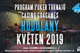 Go4games: V květnu na vás v Hodolanech čekají pokerové turnaje minimálně o 6.500.000 Kč!