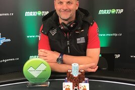 Main Event MaxiTip Poker Tour vyhrál Tomáš Macek