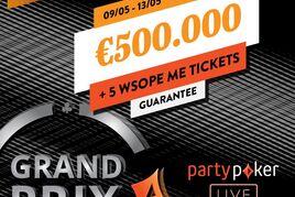 Partypoker Grand Prix veze do King&#039;s garanci přes €550.000!
