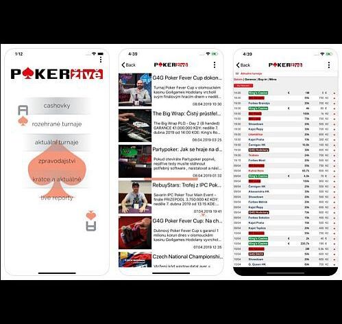 Stáhněte si mobilní aplikaci Pokerzive.cz