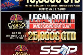 Jednodenní Fifteen Grand €15K GTD už tento pátek v Banco Casino Bratislava