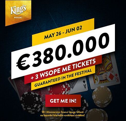 Kings: Německé pokerové dny přiváží do King&#039;s souhrnnou garanci přes €400.000!