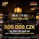 Brněnský květnový High Roller o 500.000 Kč už ve čtvrtek v Rebuy Stars Casinu International!