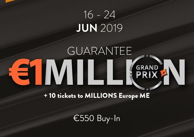 pp Grand Prix Million King&#039;s: Za €550 o více než milion evropských