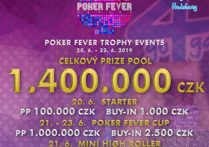 Oblíbený Poker Fever se do Go4Games Hodolany vrací již tento víkend!