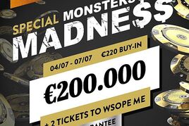 Speciální vydání Monsterstackového šílenství nese garanci €220.700