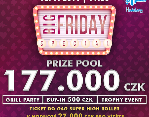 Soutěž o šest tiketů do turnaje o 177.000 Kč v Go4games Hodolany