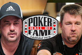 Chris Moneymaker a David Oppenheim byli uvedeni do pokerové síně slávy
