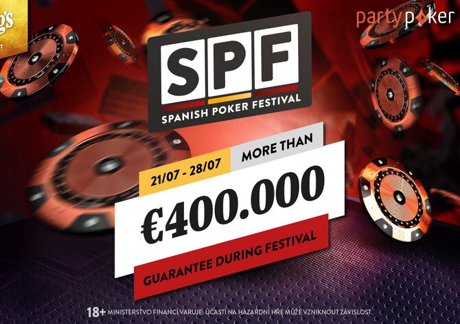 Spanish Poker Festival garantuje na Rozvadově přes €400.000!