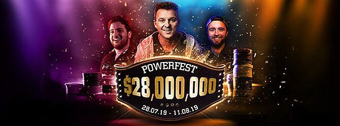 Powerfest na partypokeru přináší celkovou garanci $28 milionů!