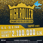 Vrcholem srpnového programu v Hodolanech bude High Roller Series o více než 2 miliony korun