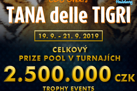 Tana delle Tigri v G4G: Minimálně 100 Italů, celkový prizepool 2,5M a kvaldy už za 500 Kč!