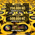 Přijďte na pražská Luka v pondělí a úterý zabojovat o 750.000 Kč!