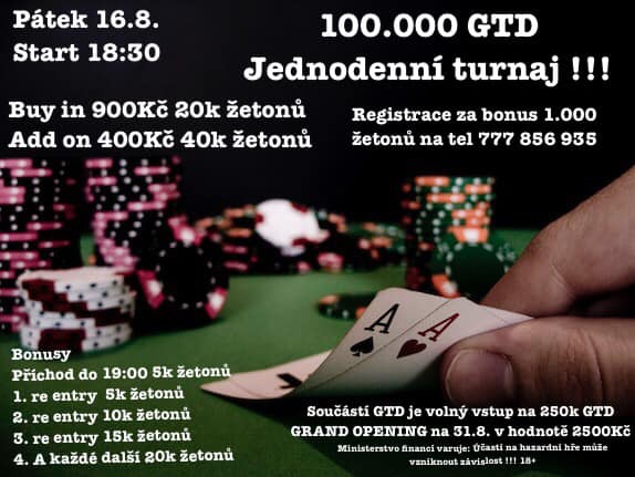 Litoměřice: Páteční jednodeňák v zrekonstruované Družbě garantuje 100.000 Kč!