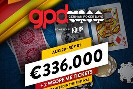 Do King’s Resortu se vrací German Poker Days, za €175 se bude hrát o €270.700