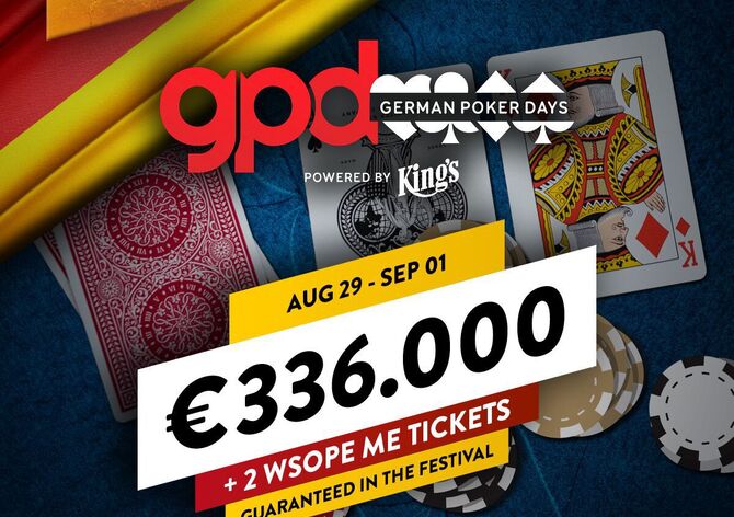Do King’s Resortu se vrací German Poker Days, za €175 se bude hrát o €270.700