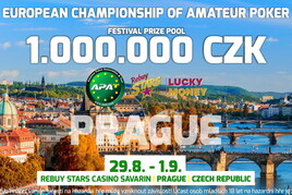 Milionový European Championship of Amateur Poker už 29. srpna v Rebuy Stars!