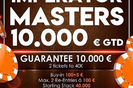 Casino Imperator má co nabídnout i poslední víkend v srpnu, hraje se o více než 300.000 Kč!