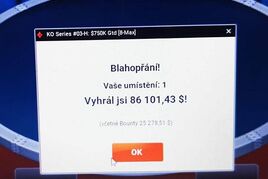 Česká republika má šampiona KO Series! &quot;Spalekstar&quot; zabral přes dva miliony!