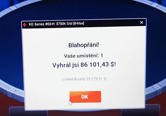 Česká republika má šampiona KO Series! "Spalekstar" zabral přes dva miliony!