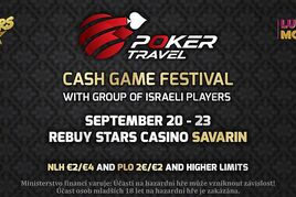 Vyšší limity na NLH i PLO: Izraelci od pátku 20. září na CG v Savarinu!