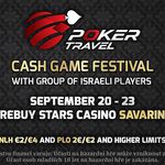 Vyšší limity na NLH i PLO: Izraelci od pátku 20. září na CG v Savarinu!