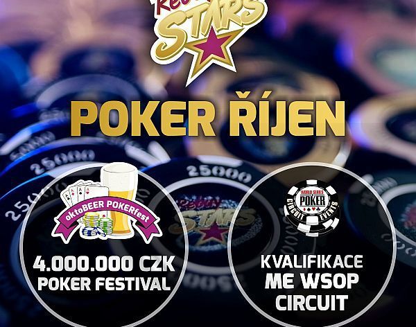 Rebuy Stars v říjnu: oktoBEER POKERfest o 4.000.000 Kč i jednodenní nabité speciály