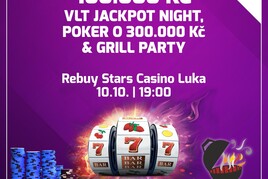 RS LUKA: Jedinečná JACKPOT NIGHT zavítá poprvé do České republiky! Doplní ji speciál o 300K 