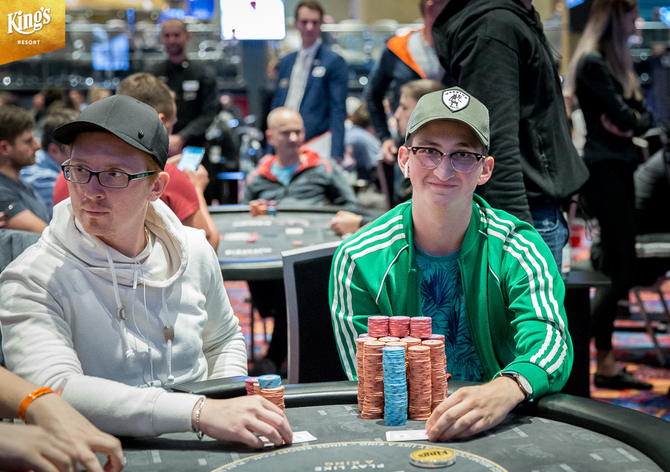 King&#039;s: Po druhém hracím dni Main Eventu WSOPC usedl na chiplead Bělorus Aliaksandr Shylko