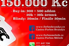FPT Main Event. V Brandýse a Mělníku se v pátek a sobotu hraje o 150.000 Kč