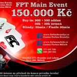 Brandýs: Z úvodního flightu FPT Main Eventu postoupila osmička hráčů