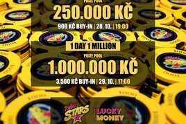 Přijďte na pražská Luka v pondělí a úterý zabojovat o 1.250.000 Kč! 
