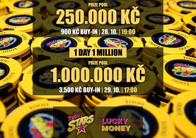 Přijďte na pražská Luka v pondělí a úterý zabojovat o 1.250.000 Kč!