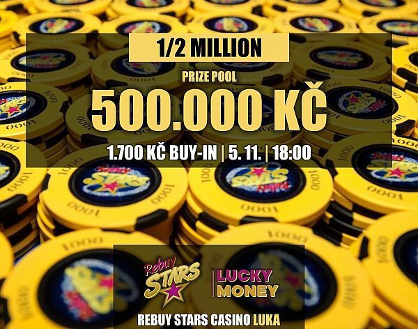 Přijďte na pražská Luka v úterý zabojovat o 500.000 Kč! 