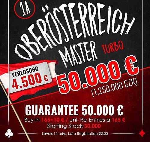 V Imperatoru startuje o víkendu milionové OberÖsterreich Masters!