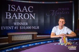 V Las Vegas odstartoval třetí ročník Poker Masters! První výhra pro Isaaca Barona