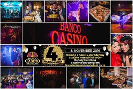 Banco Casino rozdává €120.000 a v Bratislavě budou slavit 4. narozeniny!