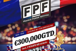 Italské barvy střídá francouzská trikolóra! Main Event FPF v King&#039;s garantuje €300.000