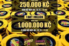 Přijďte na pražská Luka v pondělí a úterý zabojovat o 1.250.000 Kč! 