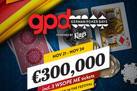 German Poker Days již od čtvrtka v King`s Resortu! Warm Up jede již ode dneška!
