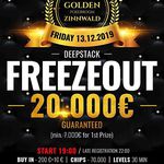 Skutečný freezeout, skutečná garance. Na Cínovci v pátek o rekordních €20.000