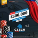 Rekordní Czech Poker Masters se vrací. Za €100 o miliony! Hrajte také online!