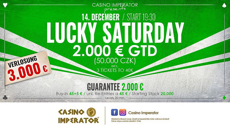 14.12. lucky saturday